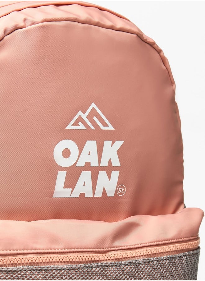 buy-oaklan-by-shoexpress-women-by-shoexpress-logo-print-backpack-with-adjustable-straps-40x30x15-cm_z8u