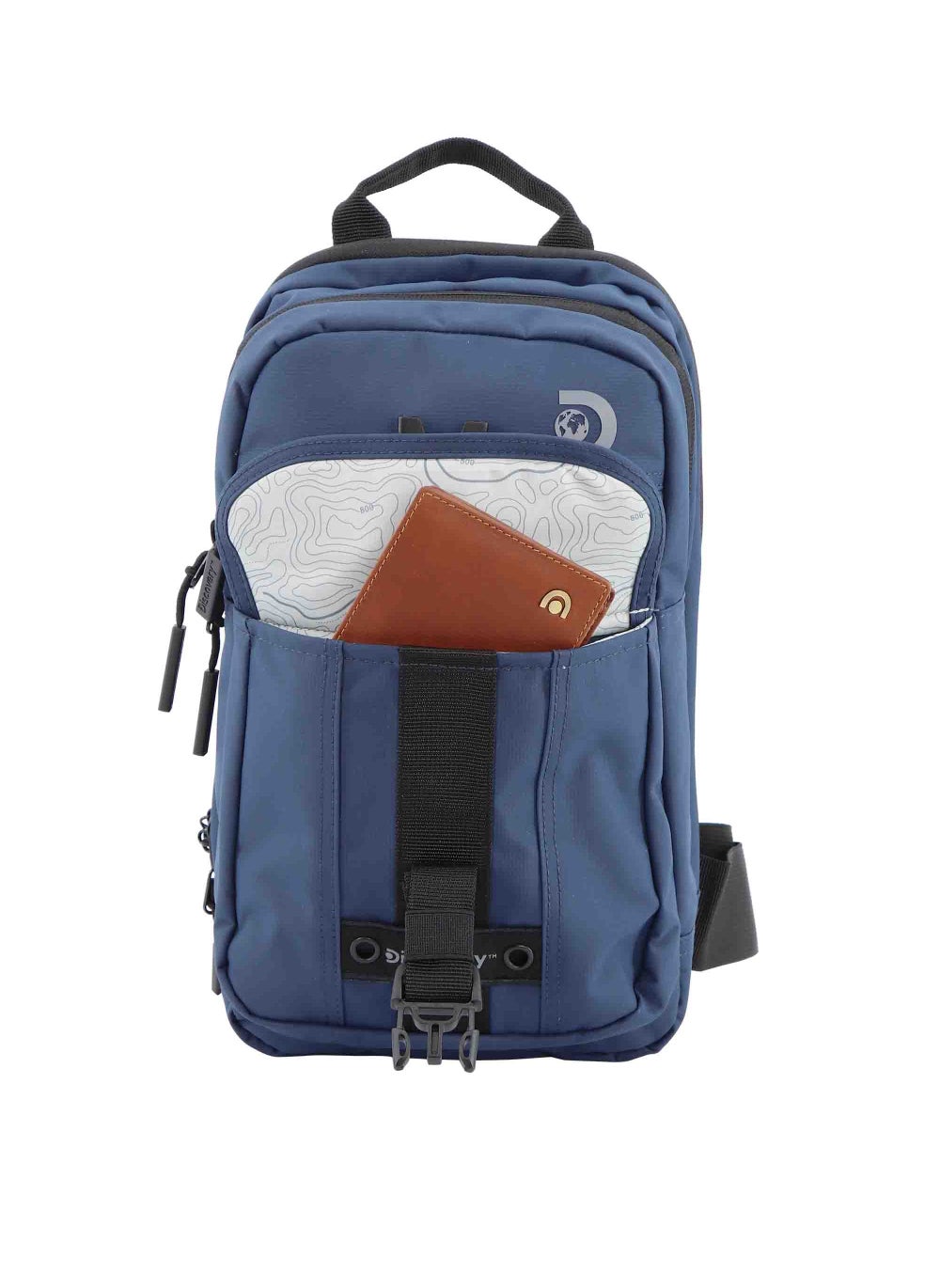 buy-discovery-discovery-shield-rpet-polyester-sling-cross-bag-blue-durable-lightweight-tablet-protective-outdoor-business-college-casual-cross-body-bag-with-multi-compartment-rfid-pocket_cee