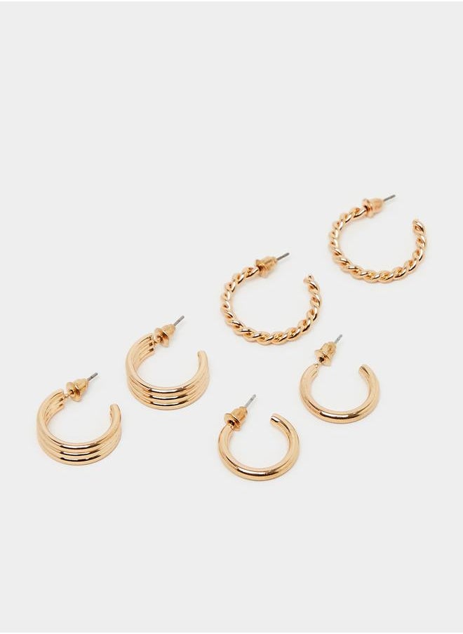 buy-styli-set-of-3-textured-hoop-earrings_atk