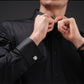 buy-police-gyre-stainless-steel-grid-pattern-cufflinks-for-men-with-black-inlay-logo_0x9