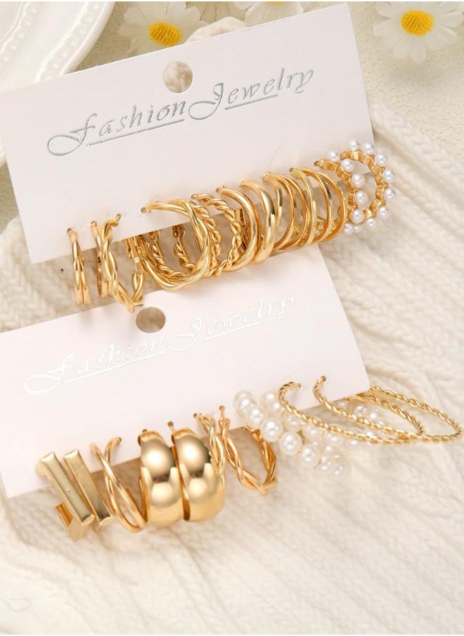 buy-styli-set-of-6-textured-hoop-earrings_c7e