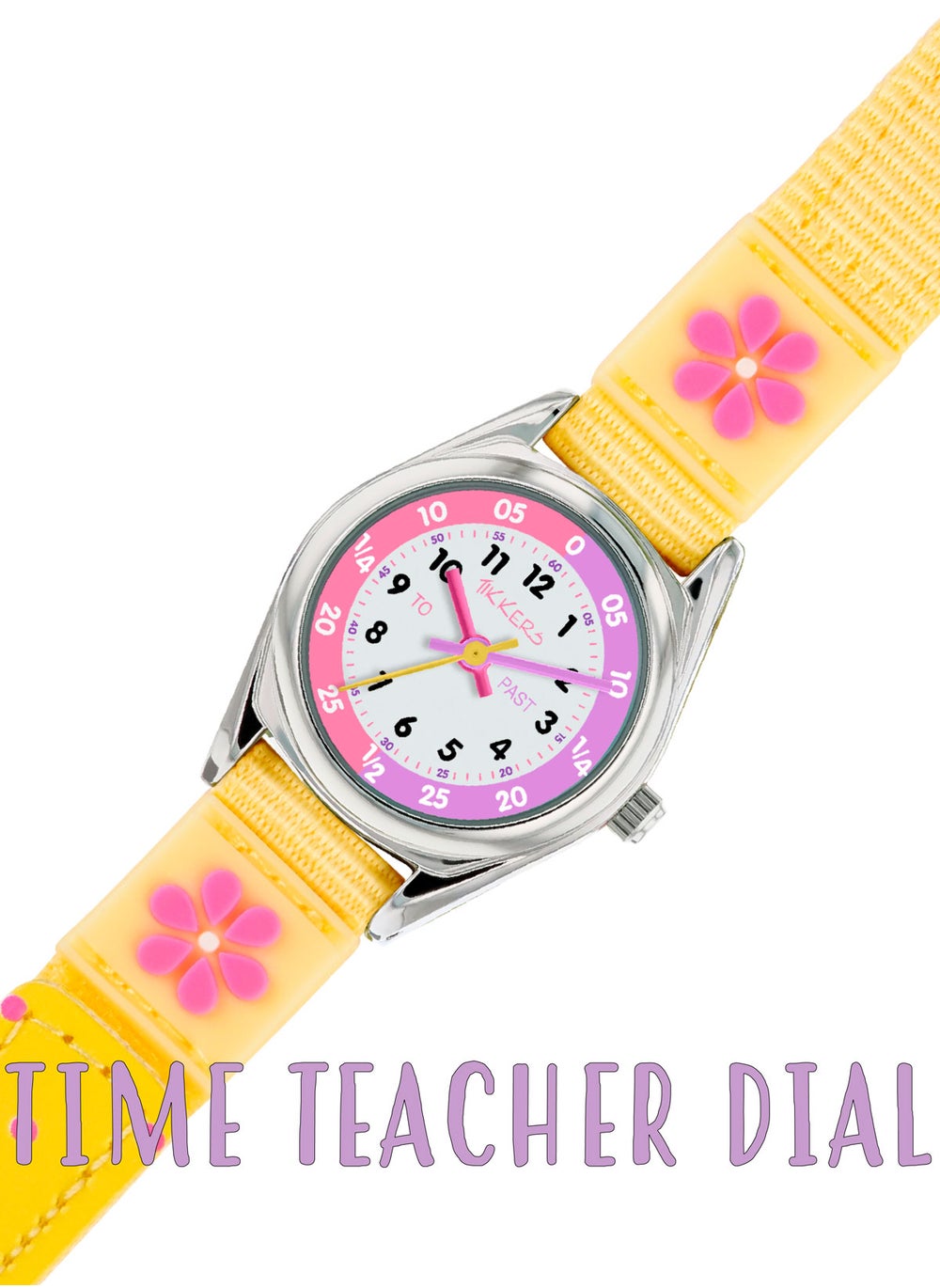 buy-tikkers-tikkers-girls-yellow-fabric-strap-flower-time-teacher-watch-tk0155_mrc