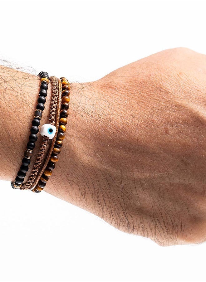 buy-chrysostomos-handmade-multiline-adjustable-bracelet-for-men-with-natural-brown-black-onyx-and-tigeraeurtms-eye-ring_m69