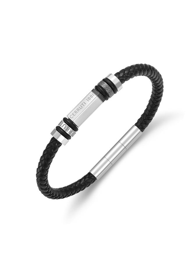 buy-cerruti-1881-narciso-two-tone-silver-and-black-leather-bracelet_0qh