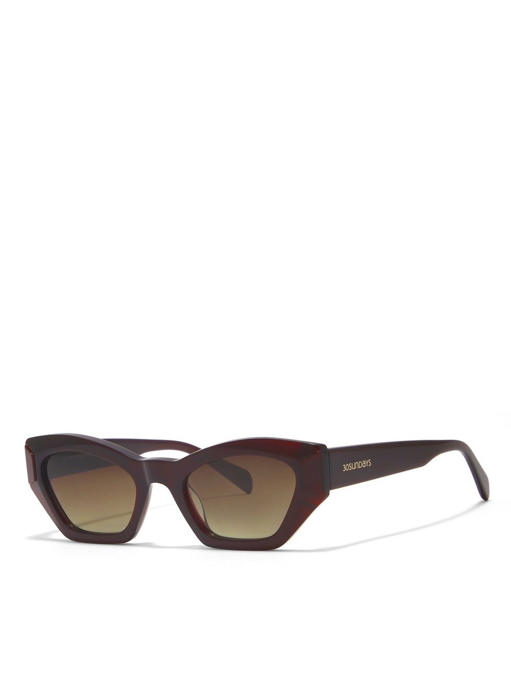 buy-30sundays-30sundays-falera-women-s-cat-eye-sunglasses-red-brown_d98