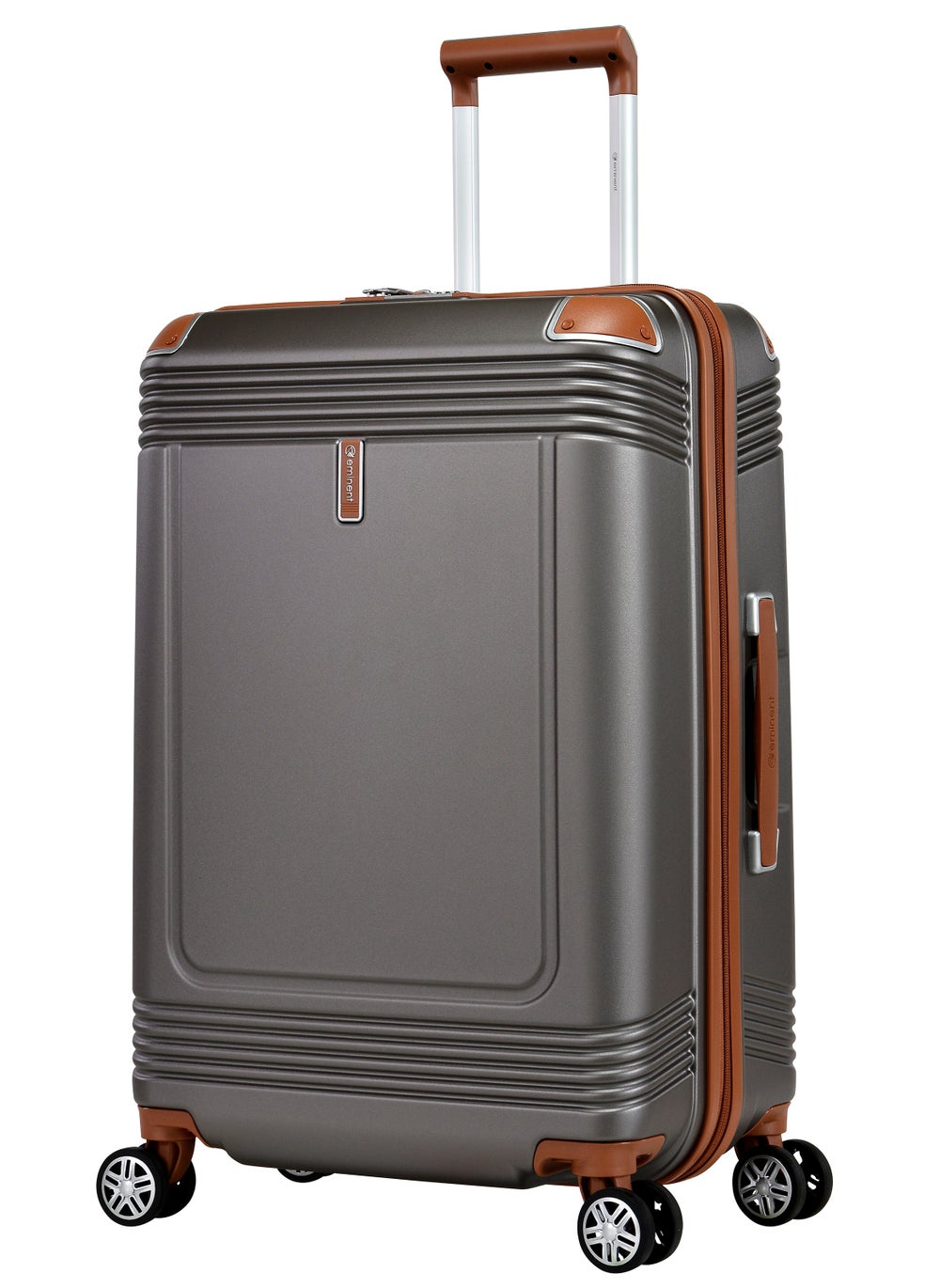 buy-eminent-hard-case-travel-bag-large-luggage-trolley-polycarbonate-lightweight-suitcase-4-quiet-double-spinner-wheels-with-tsa-lock-kk10-gold-grey_52i
