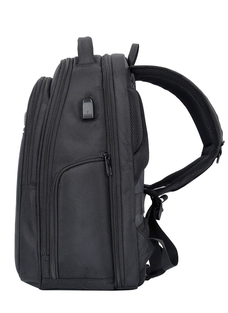 buy-cabinpro-premium-backpack-water-resistant-180deg-opening-daypack-with-built-in-usb-port-for-men-and-women-on-travel-casual-business-school-college-cp012-black_h6x