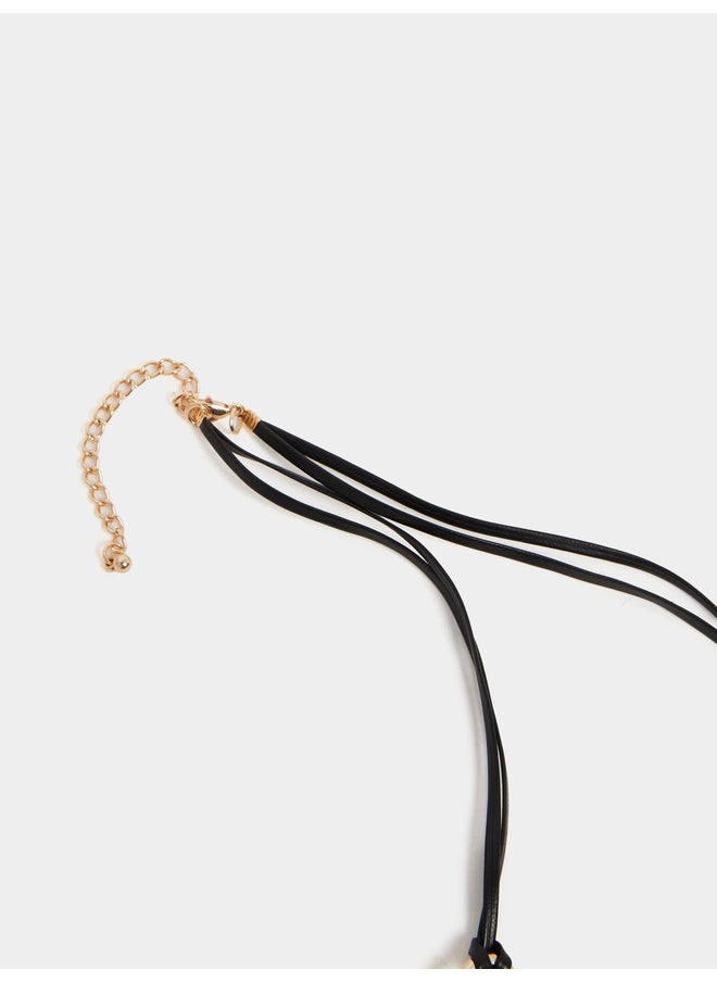 buy-styli-styli-chain-trim-faux-gemstone-pendant-necklace_47v