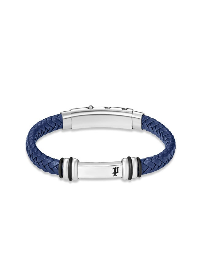 buy-police-highbridge-braceletbraided-blue-leather-with-adjustable-stainless-steel-clipmen-s-rugged-and-refined-style_u66