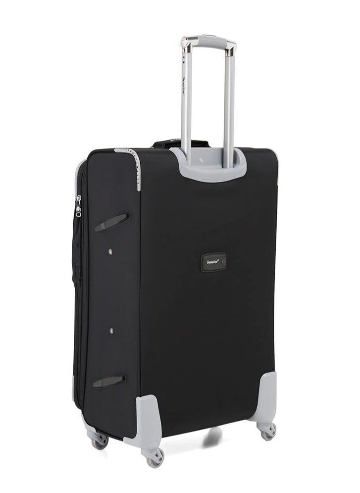 buy-senator-soft-shell-luggage-trolley-for-unisex-ultra-lightweight-expandable-suitcase-with-4-wheels-ll003-black_8or