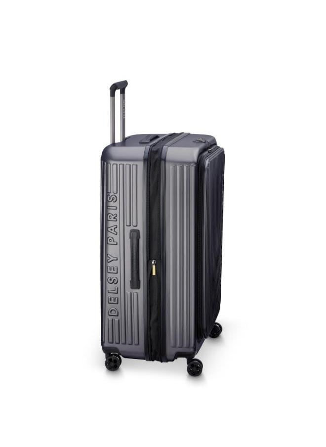 buy-delsey-paris-securtime-zip-77-cm-top-opening-4-wheel-expandable-suitcase-anthracite_wc9