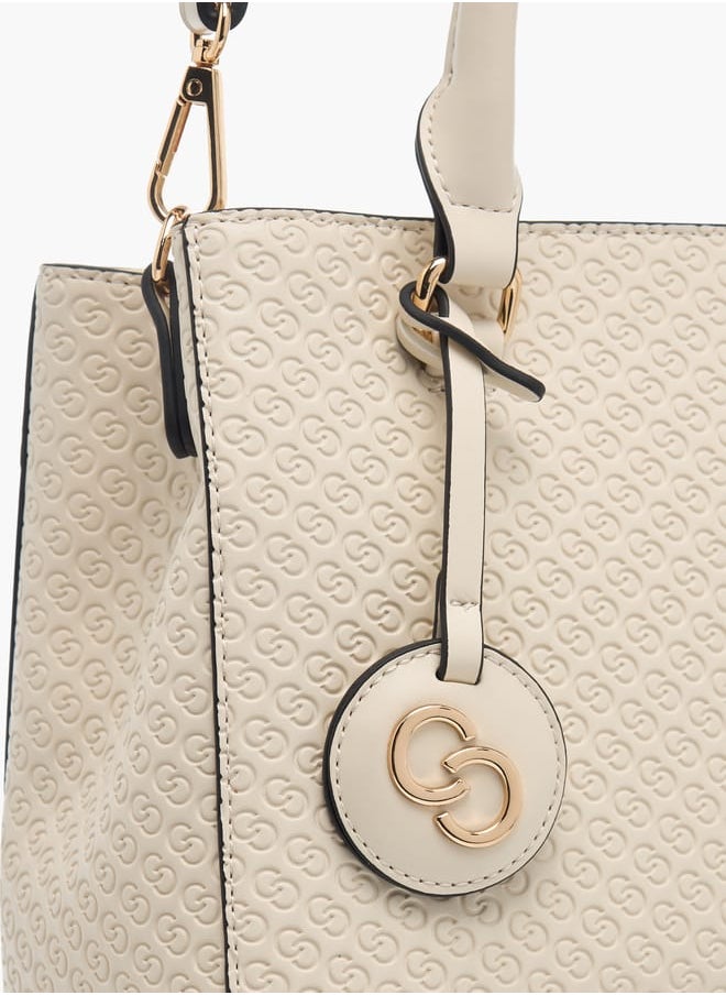 buy-celeste-womens-monogram-embossed-tote-bag-with-detachable-strap-and-zip-closure_5xq