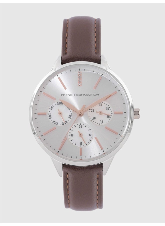 buy-french-connection-french-connection-women-s-chronograph-watch-brown-strap_ymg