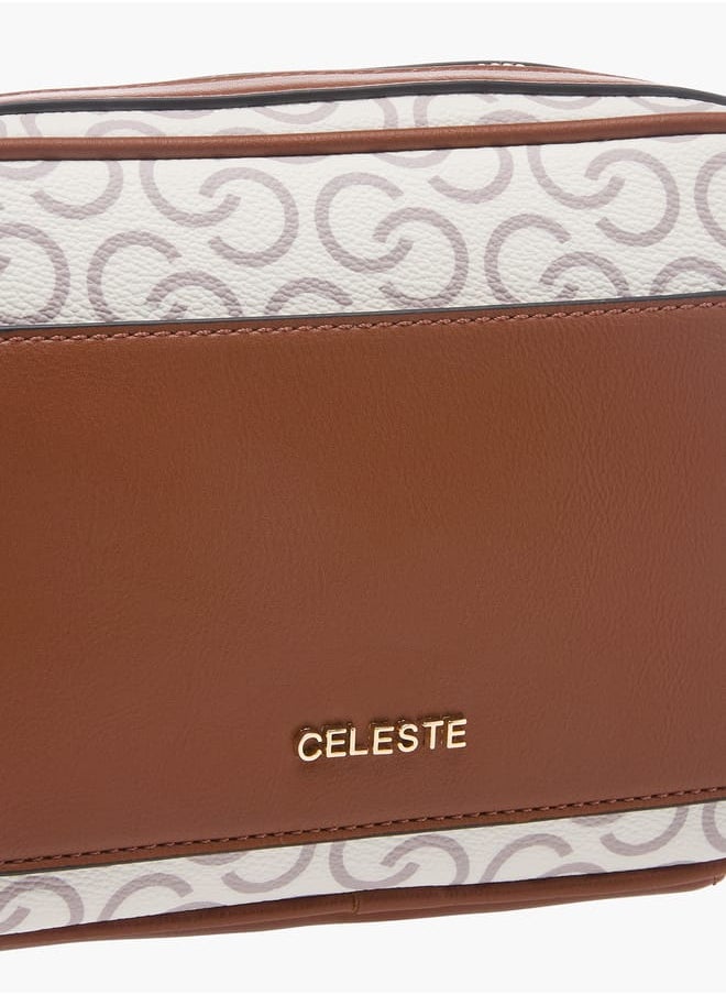 buy-celeste-women-s-monogram-print-crossbody-bag-with-adjustable-strap-and-zip-closure_45w