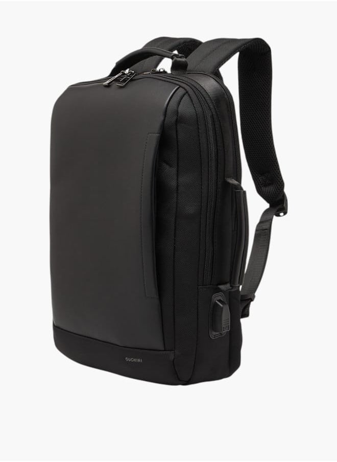 buy-duchini-men-s-solid-backpack-with-adjustable-straps-and-handle_umz