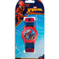 buy-disney-disney-marvel-spiderman-blue-canvas-strap-boys-watch-spd3495arg_tfe