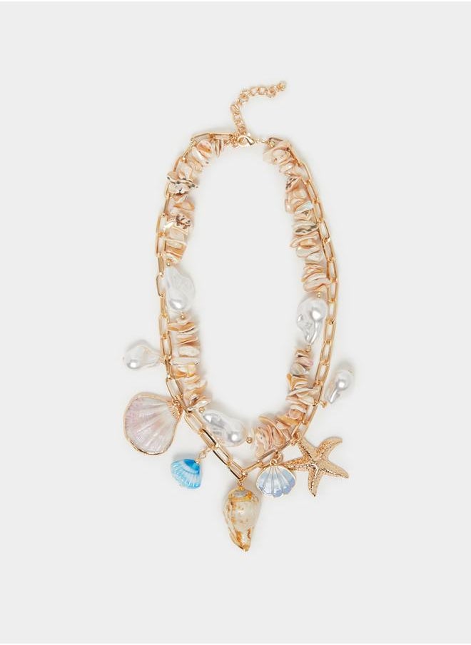 buy-styli-styli-faux-shell-drop-link-chain-necklace_bjt