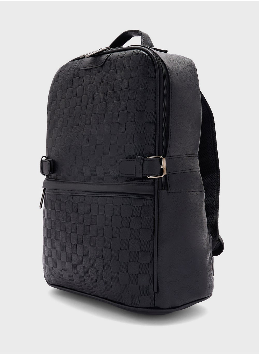 buy-robert-wood-check-embossed-casual-backpack_tfa