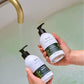 ثنائي الغسول واللوشن من Aery Living - البامبو الأخضر 300ml