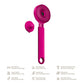 GESKE Sonic LED 9-In-1 Full-Body Rejuvenator | Magenta