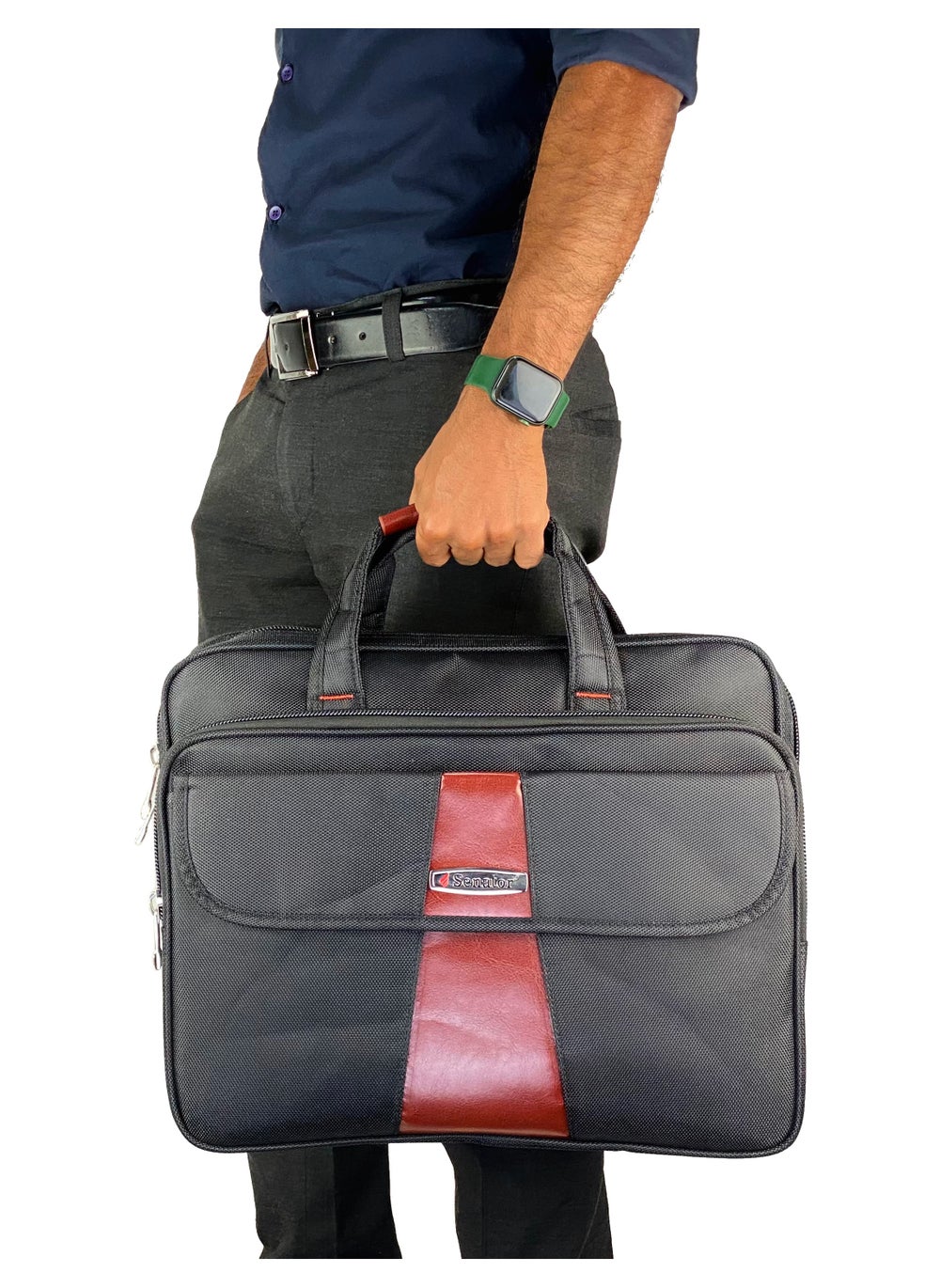 buy-senator-laptop-carry-bag-16-inch-nylon-lightweight-expandable-and-adjustable-shoulder-straps-business-professional-travel-computer-case-for-college-school-students-kh8071-black_zms
