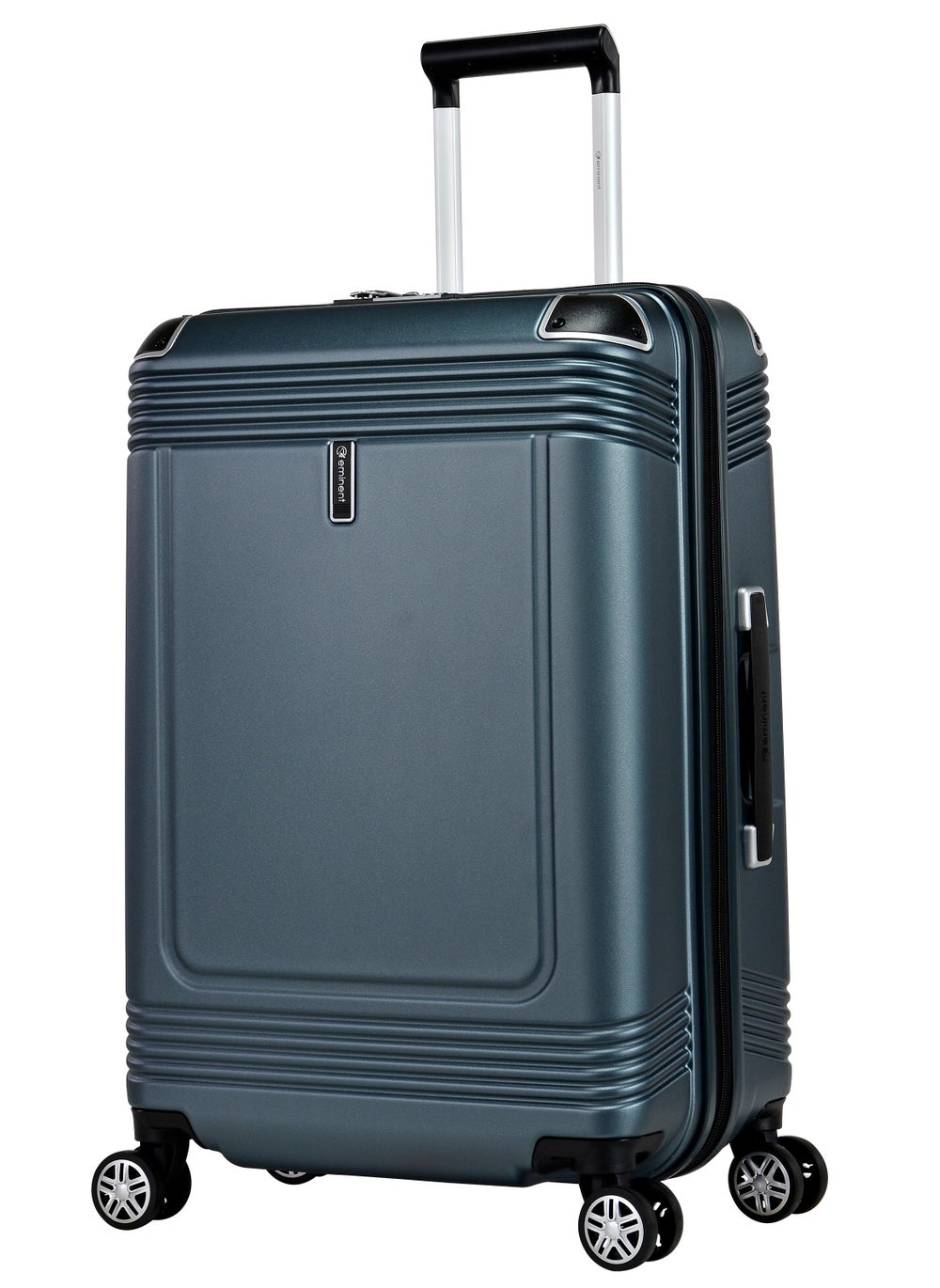 buy-eminent-hard-case-travel-bag-medium-luggage-trolley-polycarbonate-lightweight-suitcase-4-quiet-double-spinner-wheels-with-tsa-lock-kk10-graphite_gjw