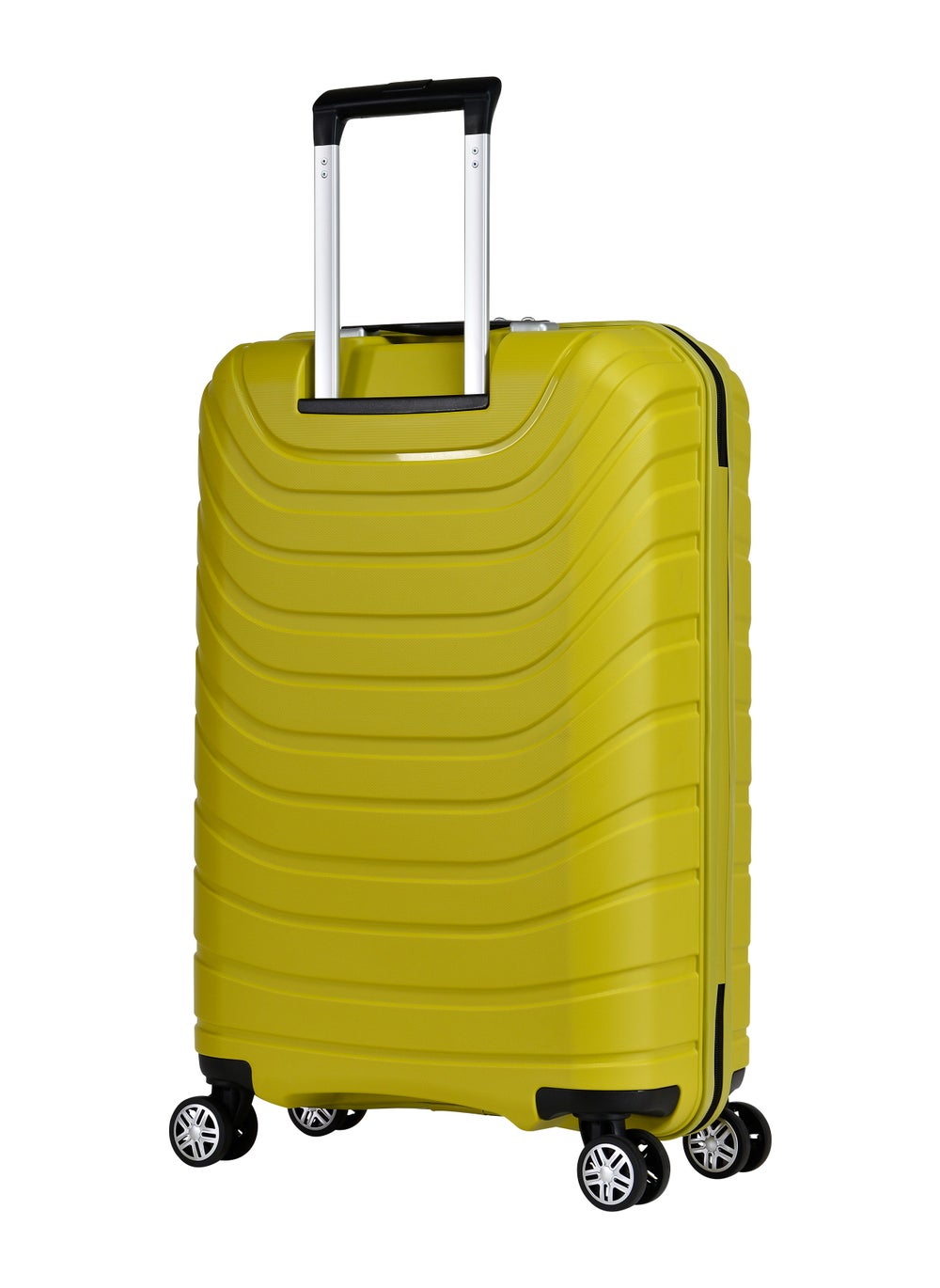buy-eminent-knight-hard-case-travel-bag-luggage-trolley-polypropylene-lightweight-suitcase-4-quiet-double-spinner-wheels-with-tsa-lock-b0011-chartreuse_gs8