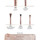 Sigma Beauty Iconic 5-Piece Rose Gold Brush Set