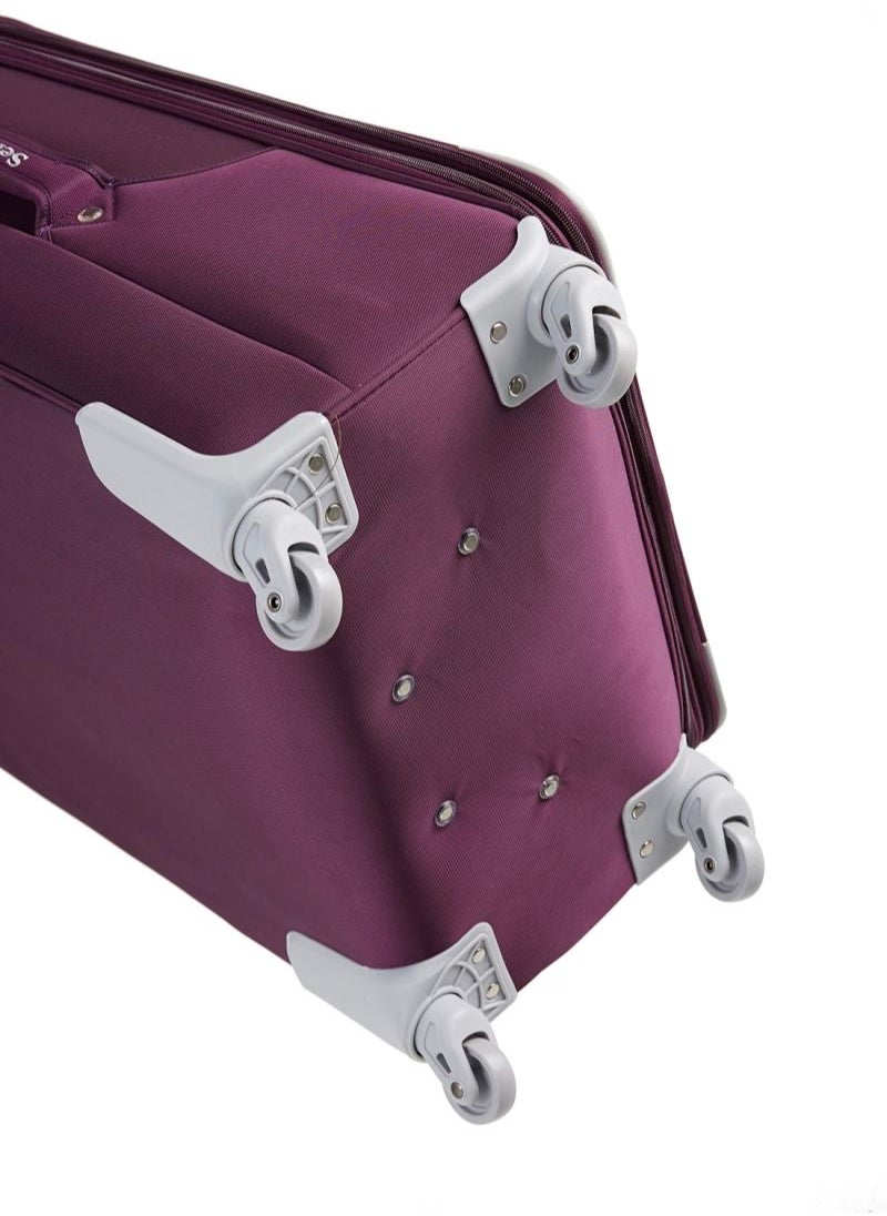 buy-senator-soft-shell-luggage-trolley-for-unisex-ultra-lightweight-expandable-suitcase-with-4-wheels-ll003-purple_bm1