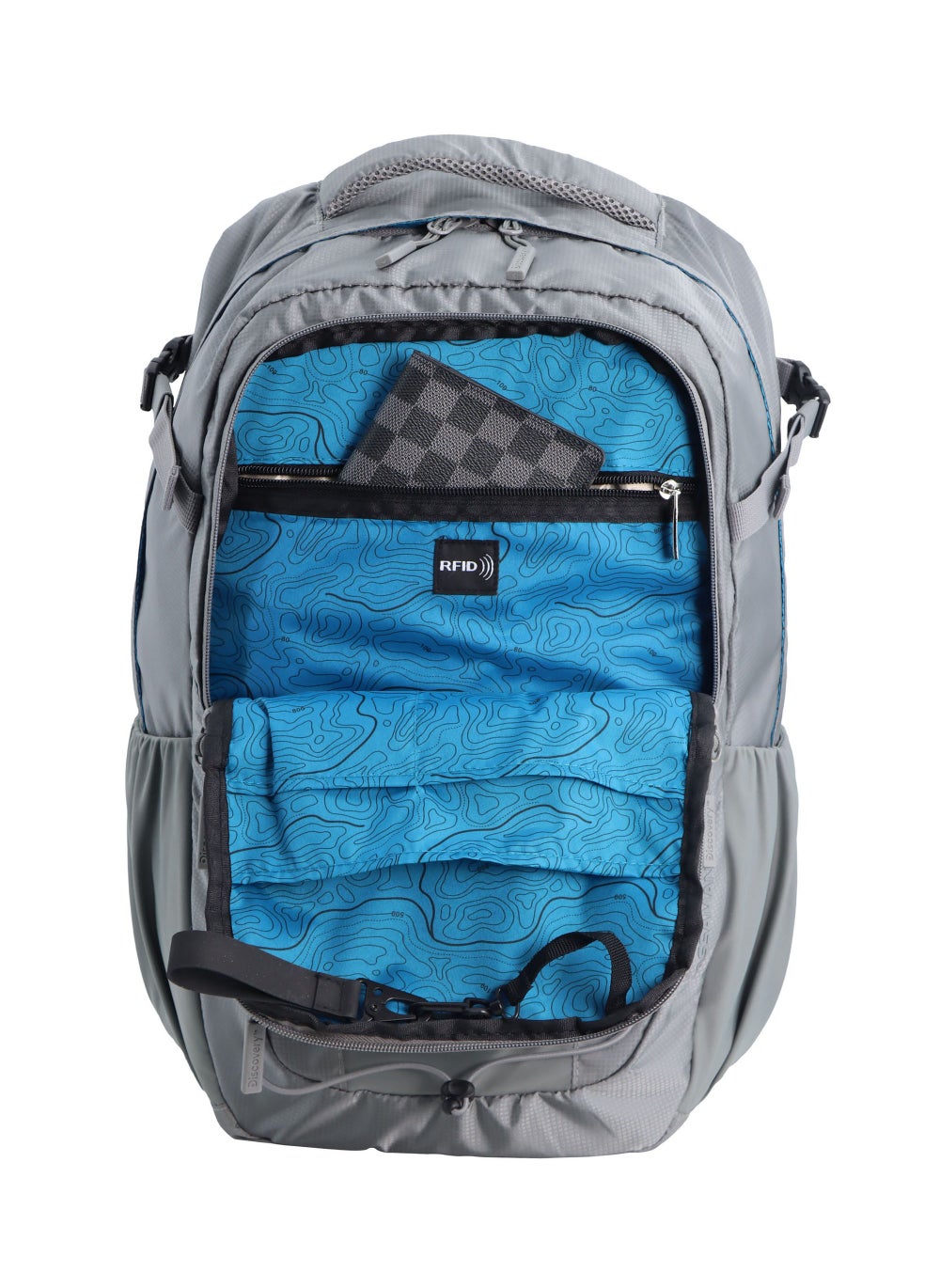 buy-discovery-discovery-outdoor-30l-backpack-grey-for-aventure-durable-lightweight-water-resistant-multi-compartment-bag-for-men-women-hiking-trekking-camping-travel_4gb