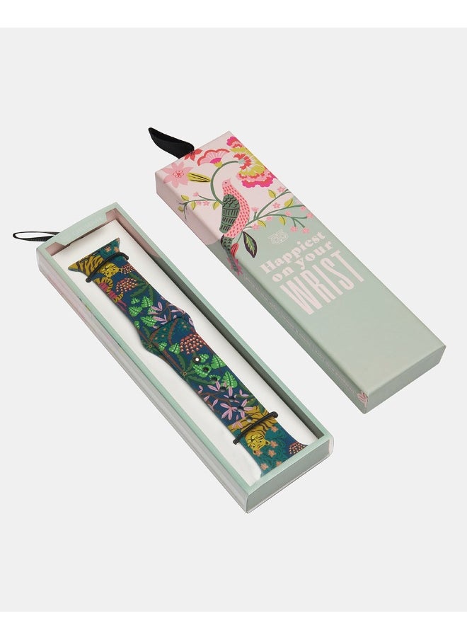 buy-chumbak-chumbak-jungle-watchband-compatible-with-apple-watches-38-40-41mm-watch-strap-silicone-watch-printed-colourful-strap-pin-and-tuck-closure_sw7