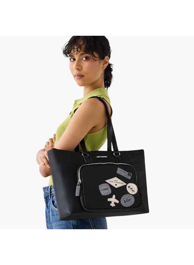 buy-lee-cooper-women-patch-detail-tote-bag-with-double-handle-and-zip-closure_8gs