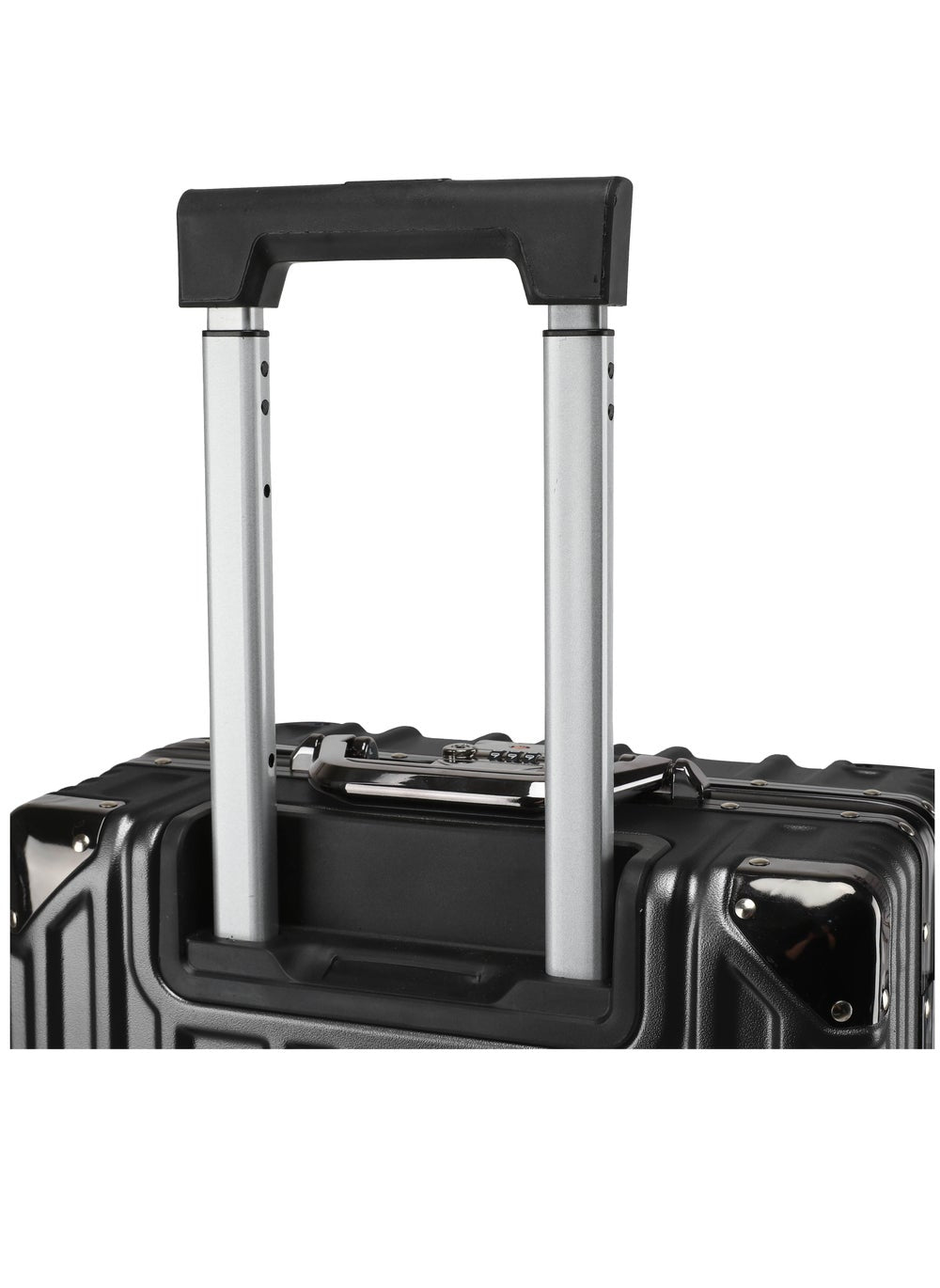 buy-cabinpro-lightweight-aluminum-frame-fashion-luggage-trolley-polycarbonate-hard-case-medium-checked-luggage-suitcase-with-4-quite-360-degree-double-spinner-wheels-cp001-black_qdz