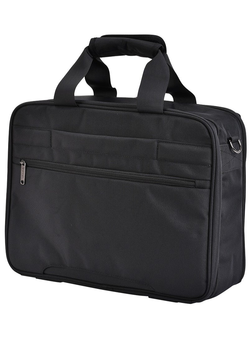buy-eminent-premium-17-inch-shoulder-business-laptop-bag-polyester-light-weight-180deg-opening-business-laptop-case-for-men-women-on-travel-business-v322-black_p8m