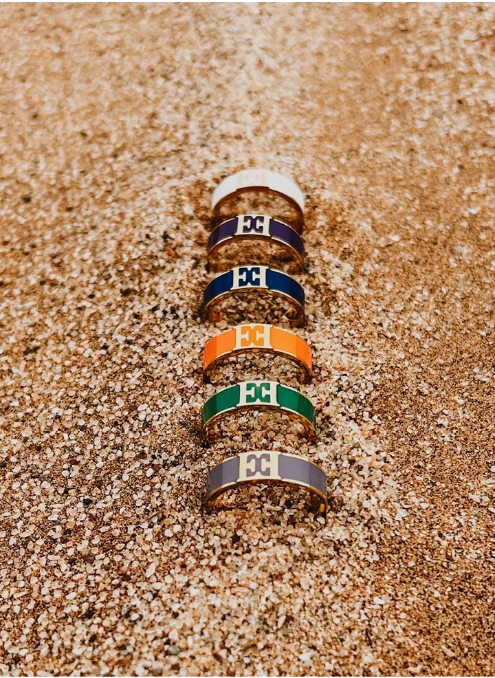 buy-escada-scarlett-gold-plated-ring-with-logo-cutout-and-green-enamel-detail_w56