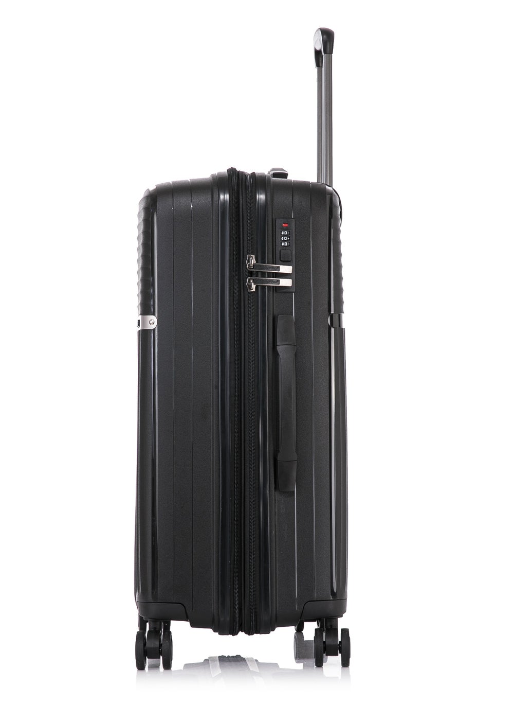 buy-cabinpro-light-weight-pp-fashion-trolley-luggage-expandable-hard-case-medium-checked-suitcase-with-safe-zipper-and-4-quite-360deg-double-spinner-wheels-cp002-black_ba0