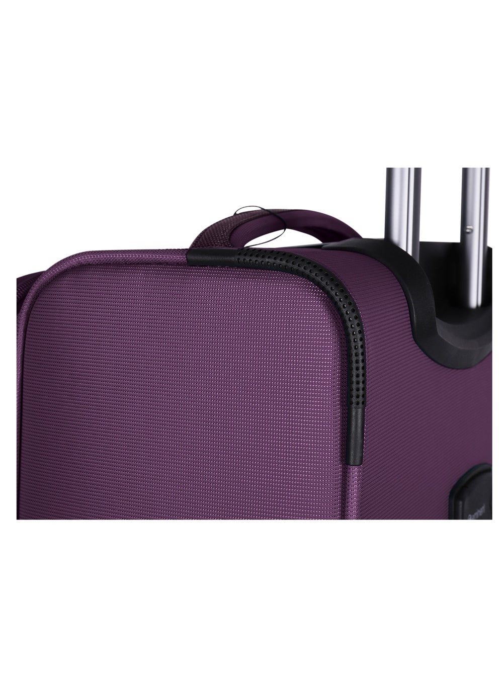 buy-eminent-unisex-soft-travel-bag-medium-luggage-trolley-polyester-lightweight-expandable-4-double-spinner-wheeled-suitcase-with-3-digit-tsa-lock-e751-purple_keq