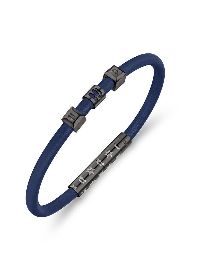buy-police-flake-blue-leather-with-grey-logo-gents-braceletpeagb0033906_lmq