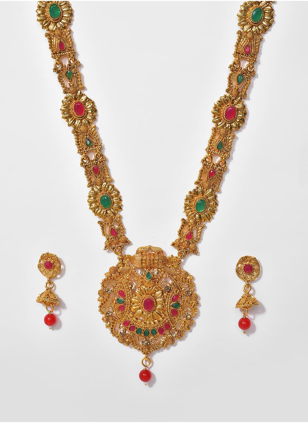buy-sohi-red-green-contemporary-jewellery-set_b4k