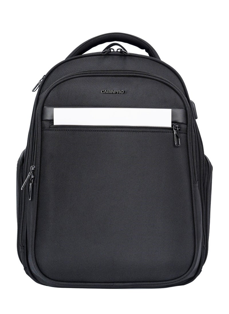 buy-cabinpro-premium-backpack-water-resistant-180deg-opening-daypack-with-built-in-usb-port-for-men-and-women-on-travel-casual-business-school-college-cp012-black_z0v
