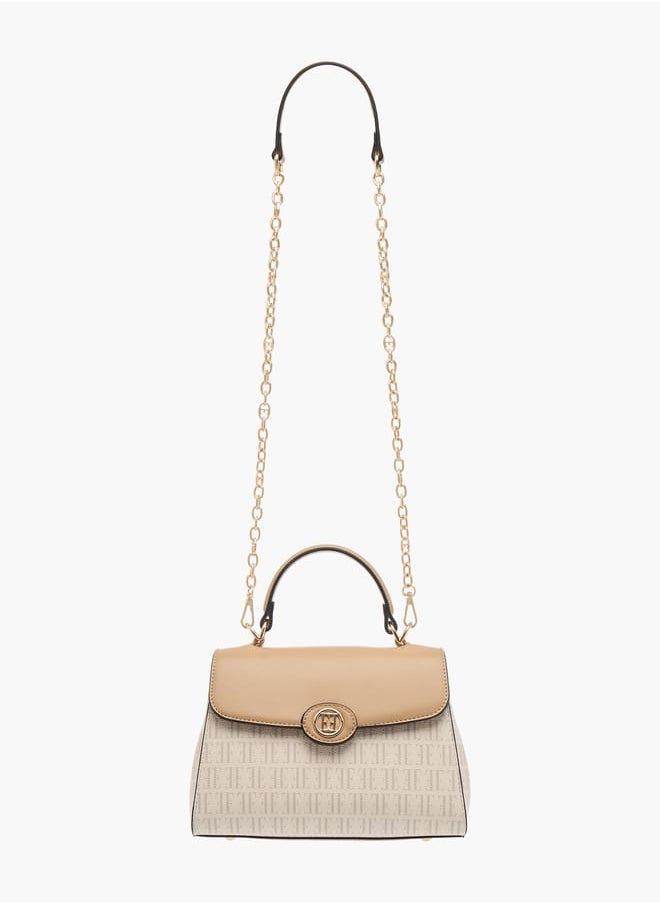 buy-elle-womens-monogram-print-satchel-bag-with-grab-handle-and-button-closure_4vl