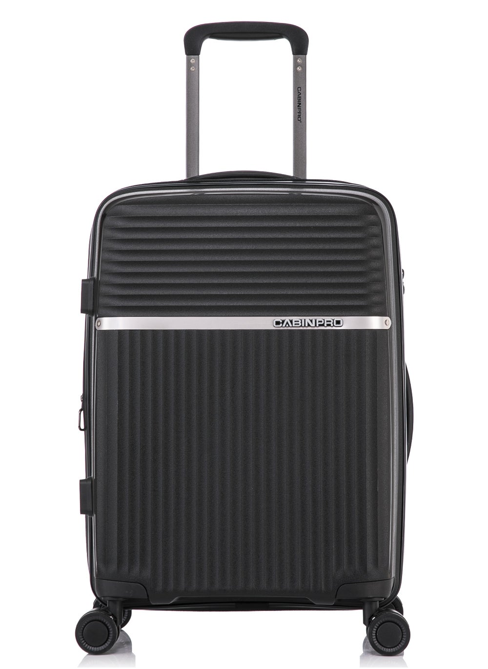buy-cabinpro-light-weight-pp-fashion-trolley-luggage-expandable-hard-case-carry-on-suitcase-with-safe-zipper-and-4-quite-360deg-double-spinner-wheels-cp002-black_9pt