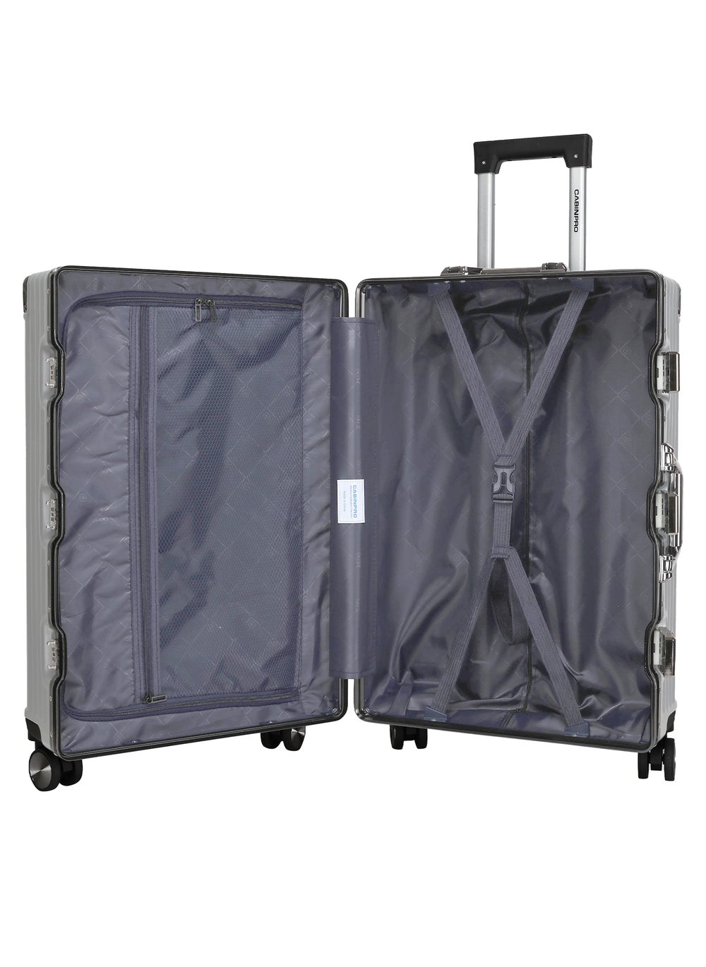 buy-cabinpro-lightweight-aluminum-frame-fashion-luggage-trolley-polycarbonate-hard-case-medium-checked-luggage-suitcase-with-4-quite-360-degree-double-spinner-wheels-cp001-silver_csw