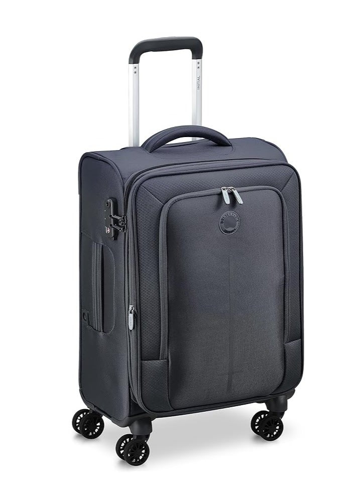 buy-delsey-paris-caracas-55cm-softcase-4-double-wheel-expandable-cabin-trolley-black_acx