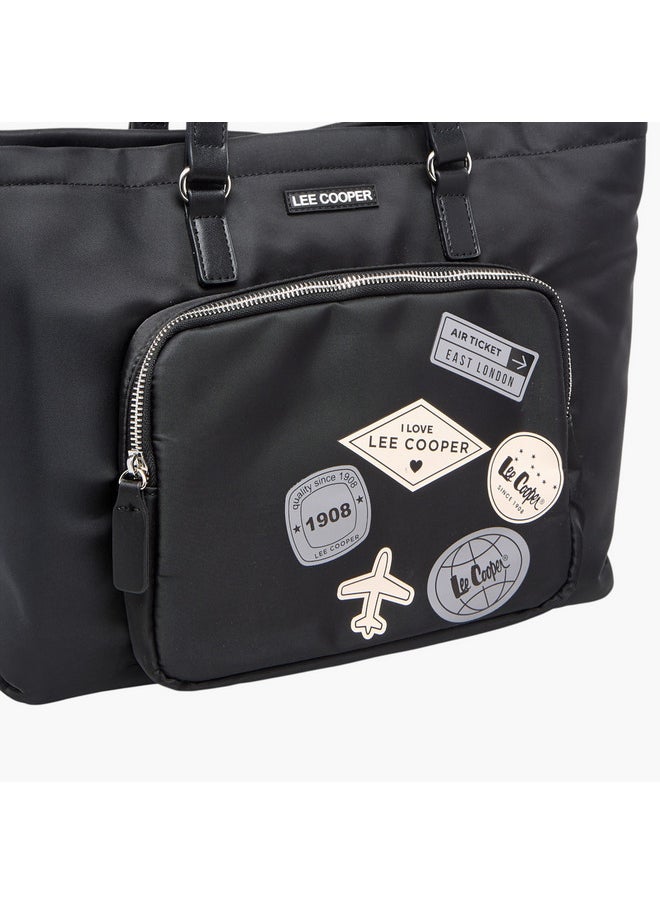 buy-lee-cooper-women-patch-detail-tote-bag-with-double-handle-and-zip-closure_42w