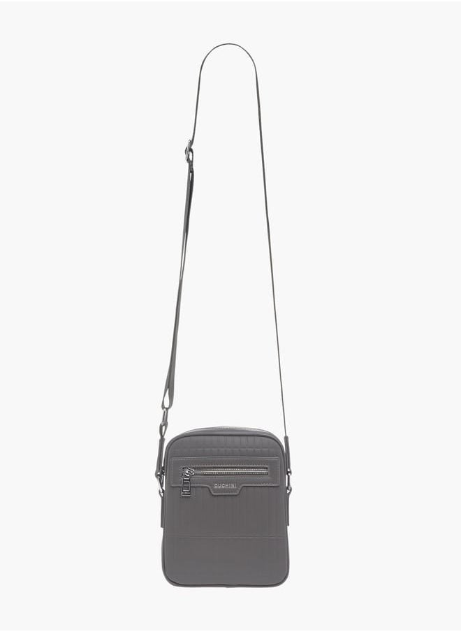 buy-duchini-mens-textured-crossbody-bag-with-zip-closure-and-adjustable-strap_5wl