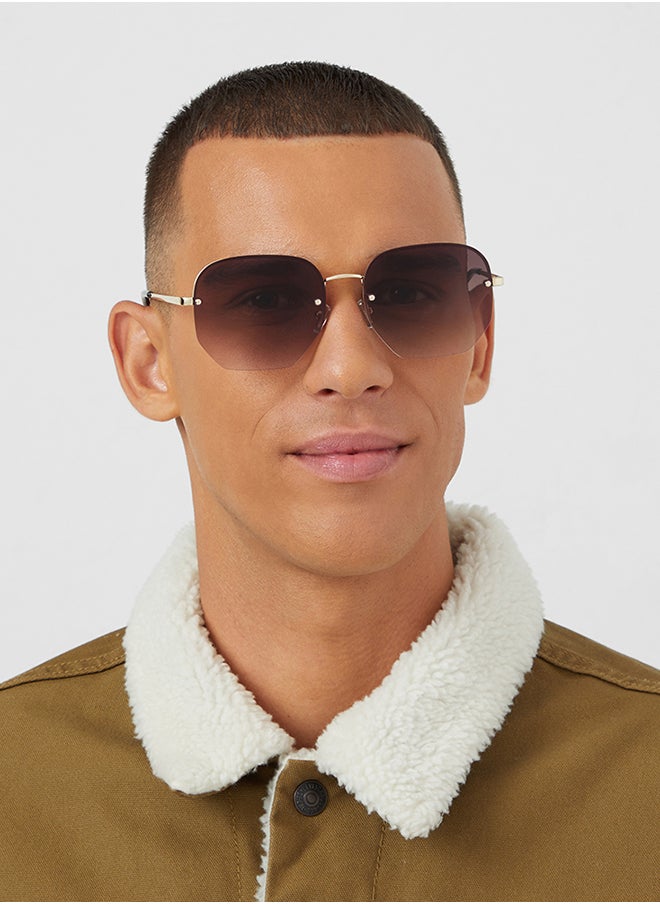 buy-blackout-blackout-nina-ii-unisex-sunglasses-hexagon-sunglasses-uv-protection-uv400-gold-brown_00j