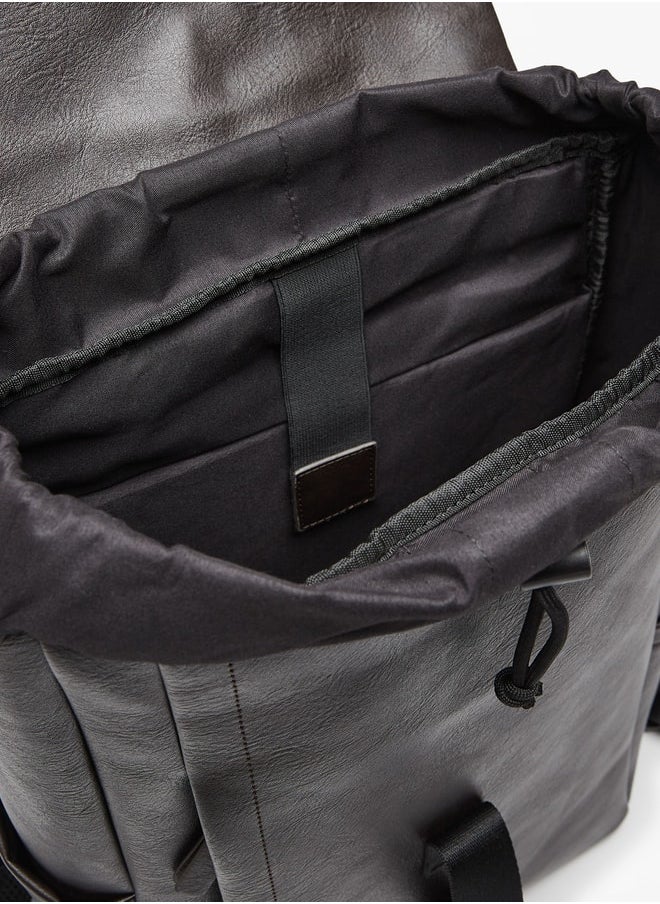 buy-lbl-by-shoexpress-solid-drawstring-backpack-with-adjustable-straps-15x40x31-cm_iil