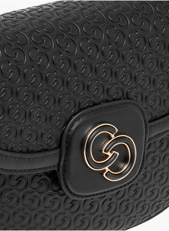 buy-celeste-monogram-textured-crossbody-bag-with-flap-closure-and-adjustable-strap_onb