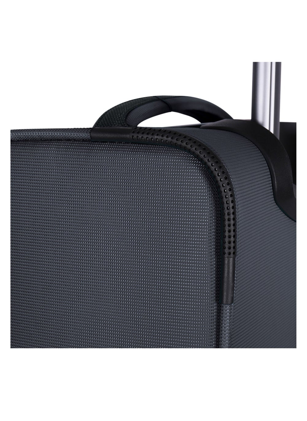 buy-eminent-unisex-soft-travel-bag-cabin-luggage-trolley-polyester-lightweight-expandable-4-double-spinner-wheeled-suitcase-with-3-digit-tsa-lock-e751-black_y6u
